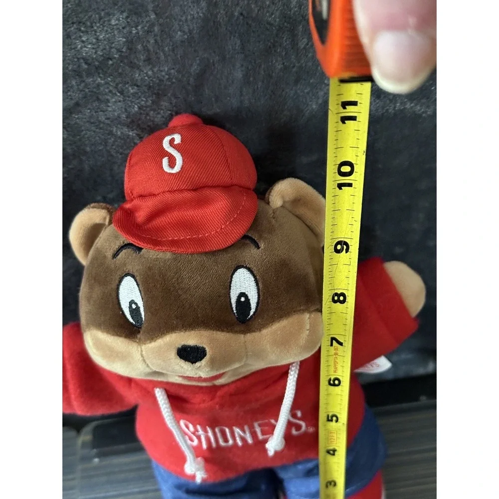 Shoney's Restaurant Shoney Bear Hoodie Plush 12
